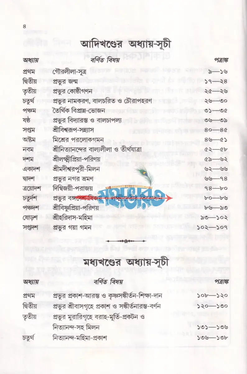 শ্রীশ্রীচৈতন্যভাগবত (আদি মধ্য ও অন্ত্যখণ্ড) Hindu Religious Books