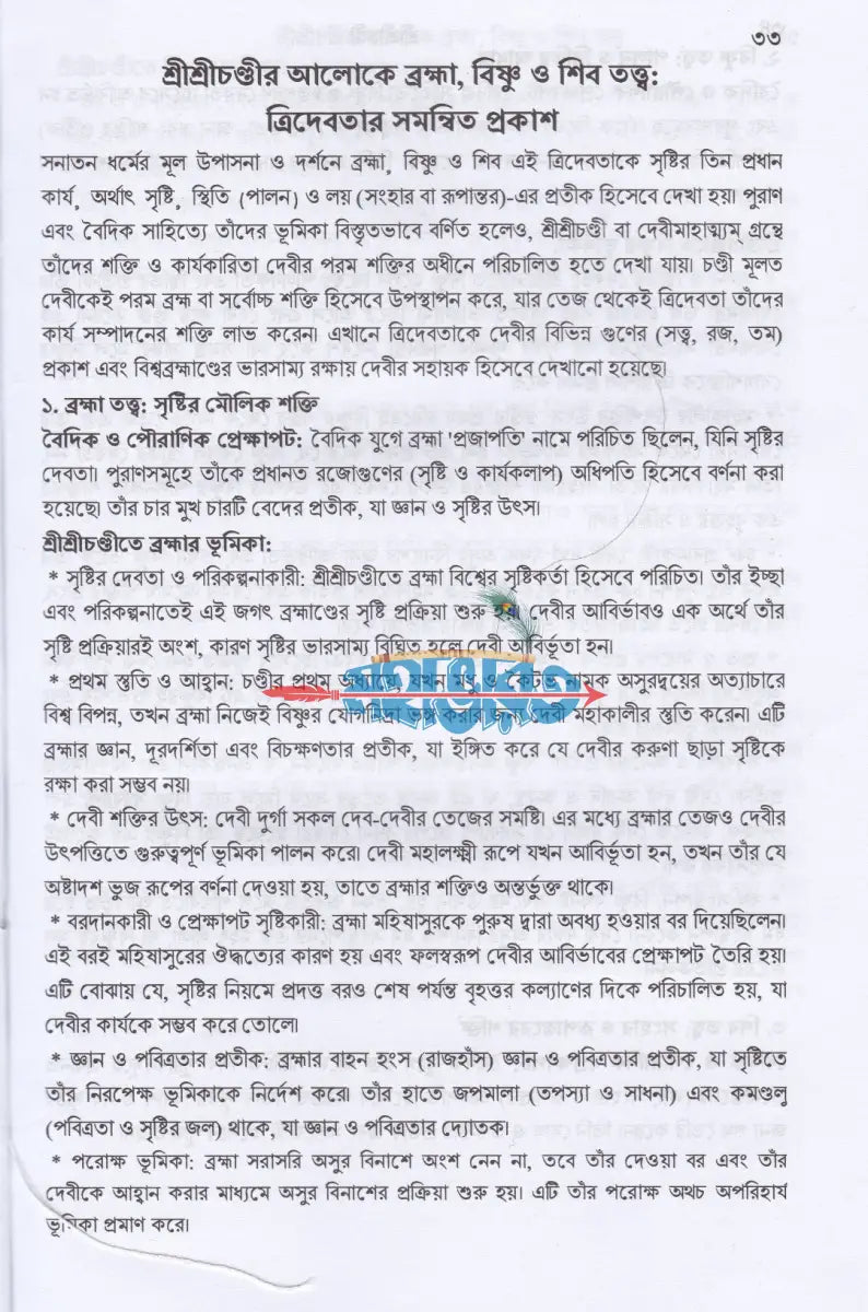 শ্রীশ্রীচণ্ডী দেবীদুর্গার পূজা ও পরমতত্ত্ব সতজ কৌশলে চণ্ডীপাঠ শেখার সর্বাধুনিক সংকলন Hindu Religious Books