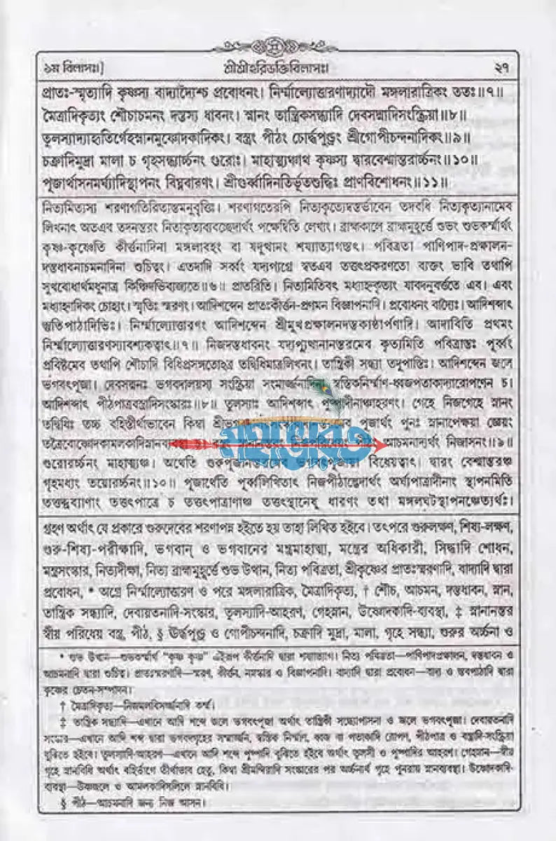 শ্রীশ্রীহরিভক্তিবিলাসঃ বাংলাদেশী ছাপা Hindu Religious Books