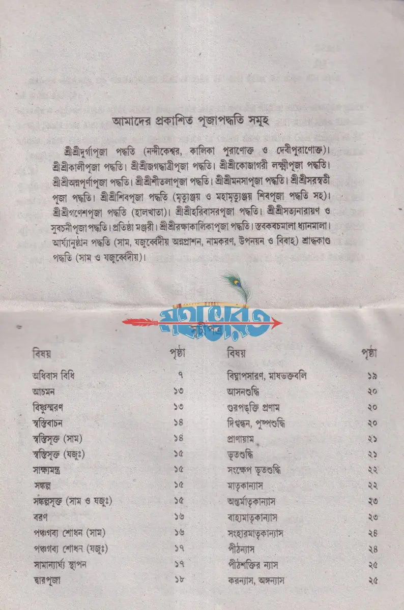 শ্রীশ্রীকার্ত্তিক পূজা পদ্ধতি Hindu Religious Books