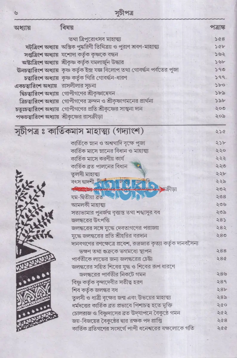 শ্রীশ্রীকার্ত্তিকমাস মাহাত্ম্য Hindu Religious Books