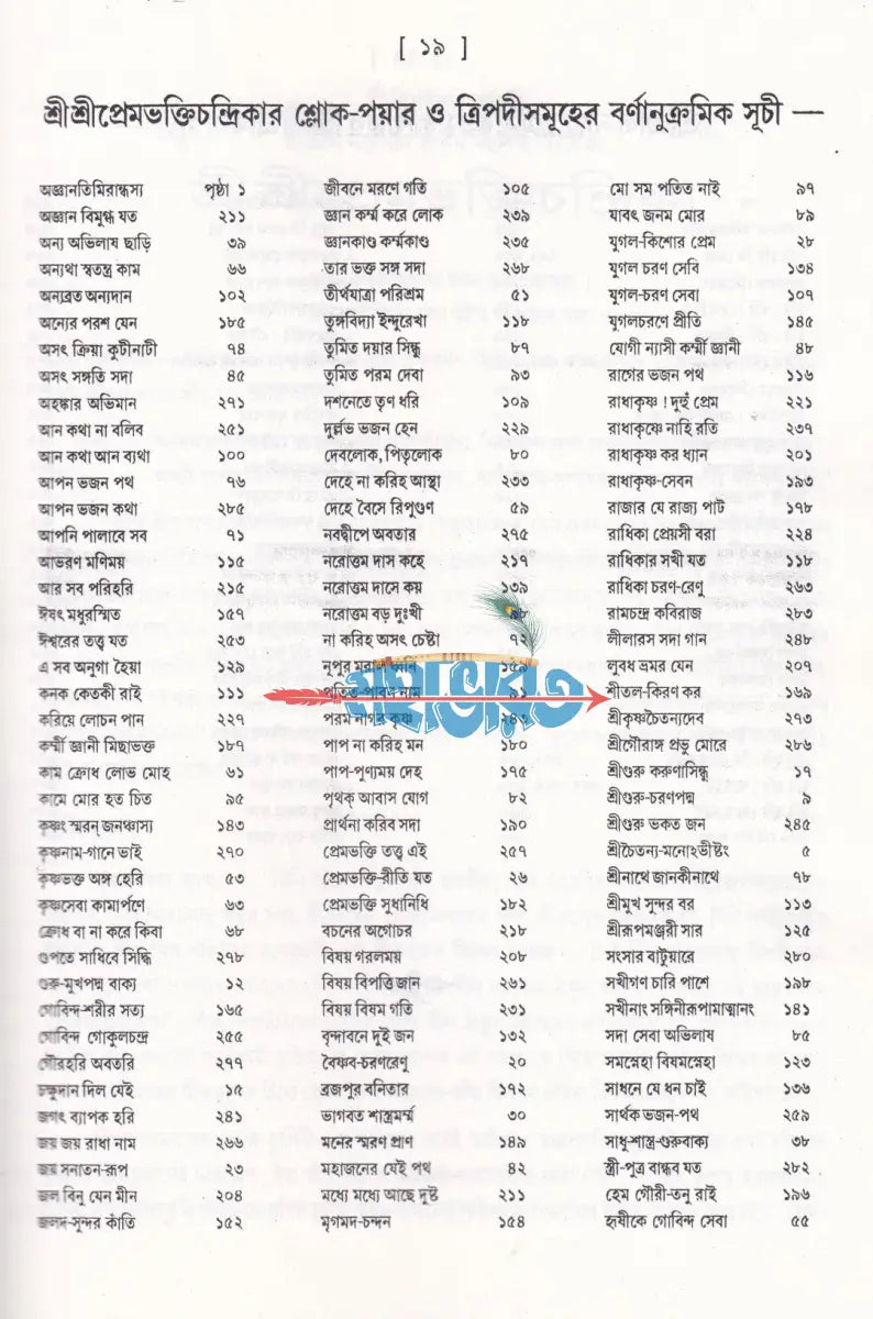 শ্রীশ্রীপ্রেমভক্তিচন্দ্রিকা - বড় Hindu Religious Books