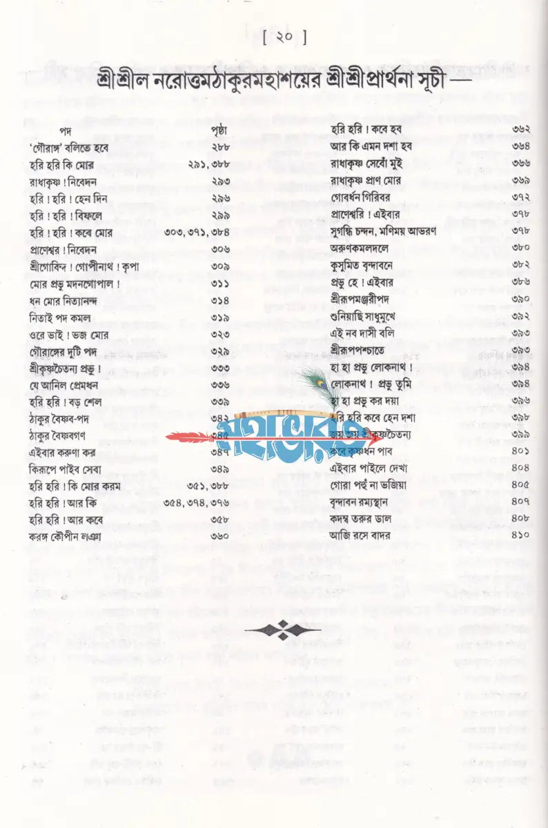 শ্রীশ্রীপ্রেমভক্তিচন্দ্রিকা - বড় Hindu Religious Books