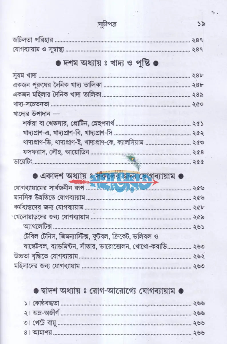সুস্বাস্থ্য ও যোগ ব্যায়াম Hindu Religious Books