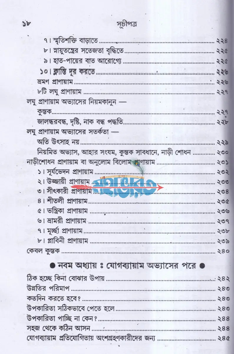 সুস্বাস্থ্য ও যোগ ব্যায়াম Hindu Religious Books