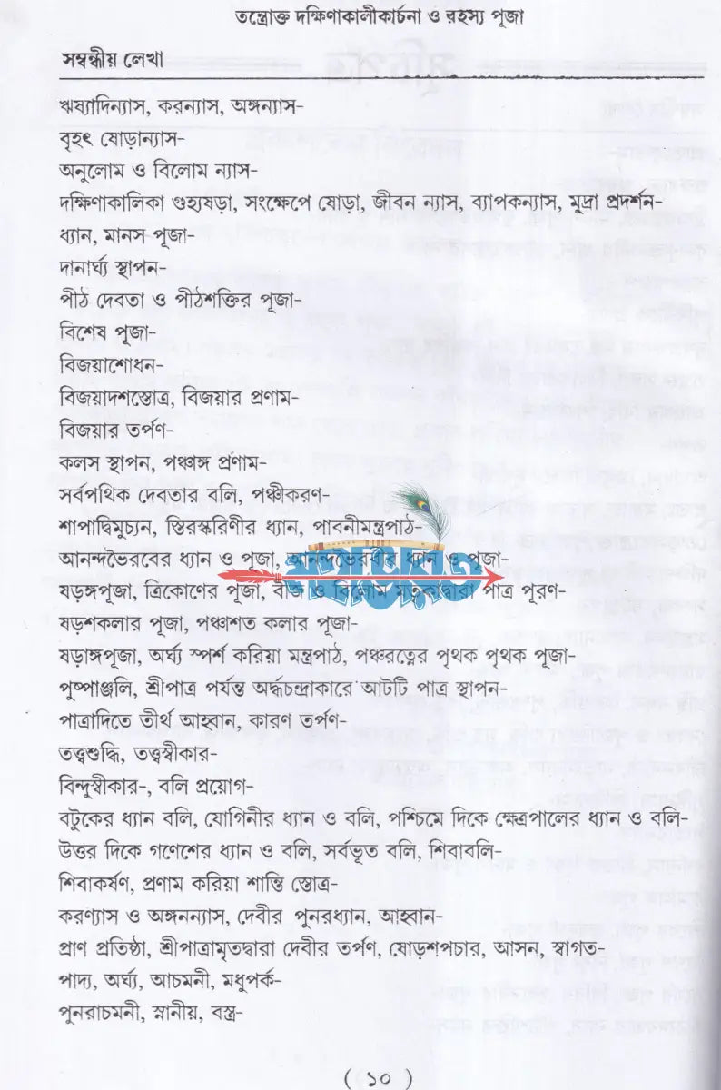 তন্ত্রোক্ত দক্ষিণাকালীকার্চনা ও রহস্য পূজা Hindu Religious Books