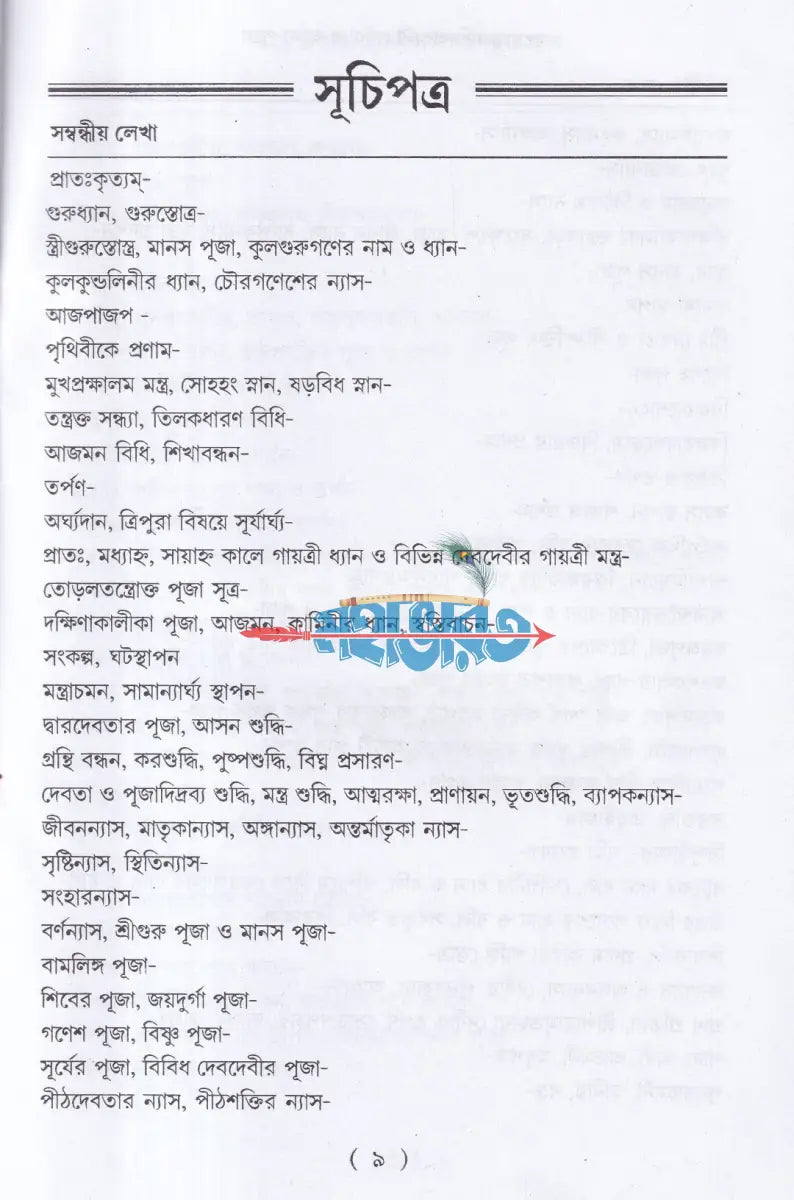 তন্ত্রোক্ত দক্ষিণাকালীকার্চনা ও রহস্য পূজা Hindu Religious Books