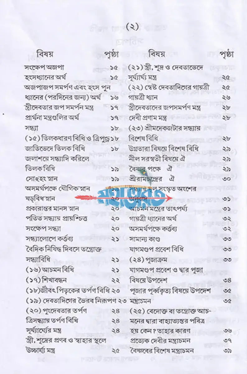 তন্ত্রোক্ত নিত্যপূজা পদ্ধতি ও রহস্য পূজা পদ্ধতি Hindu Religious Books