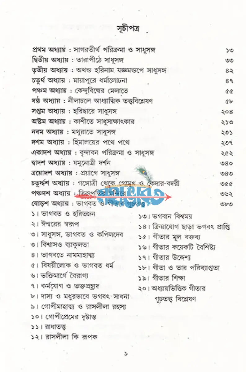 তীর্থ পরিক্রমা সাধুসঙ্গ ও ভাগবত গীতার গূঢ়তত্ত্ব Hindu Religious Books