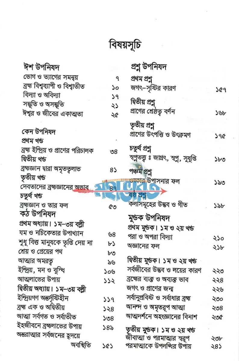 উপনিষদ অখণ্ড সংস্করণ Hindu Religious Books