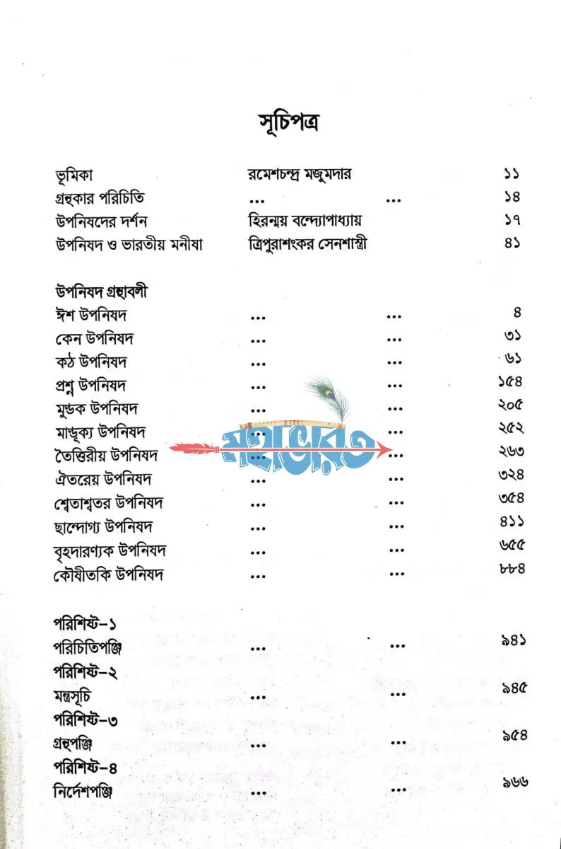 উপনিষদ অখণ্ড সংস্করণ Hindu Religious Books